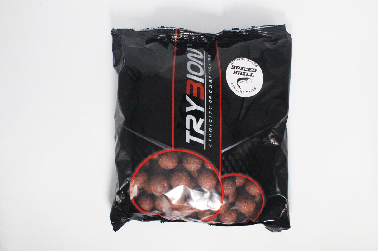 Boilies Trybion Spices Krill 1 Kg-20 mm
