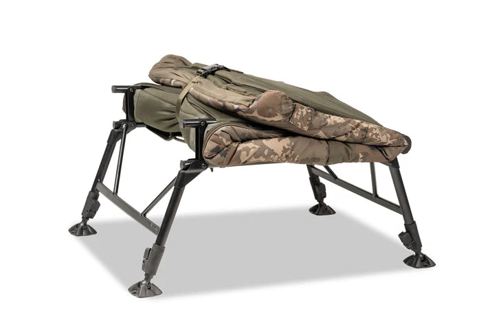Bed Chair Nash Indulgence 4 Junior Sleep System Camo