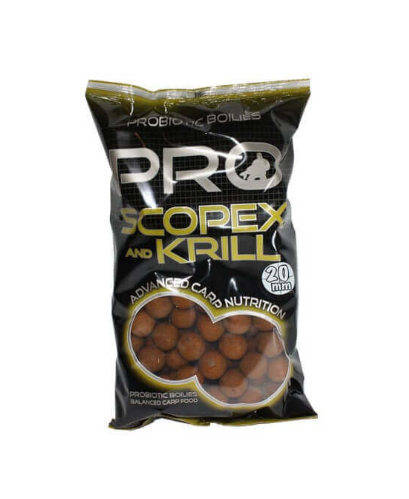 Boilies Starbaits Probiotic Scopex Krill 24 mm - Tienda Carpfishing