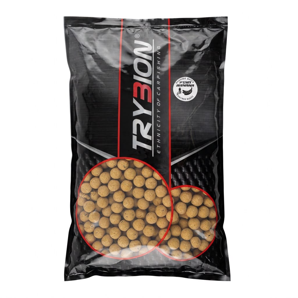 Bolsa Trybion Boilies Banana Piña 4 Kg - 18 mm