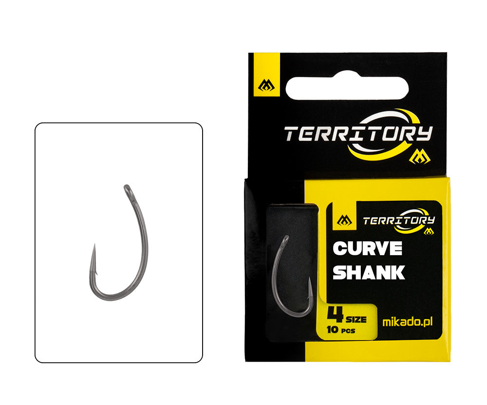 Anzuelos Mikado Territory Curve Shank No 2