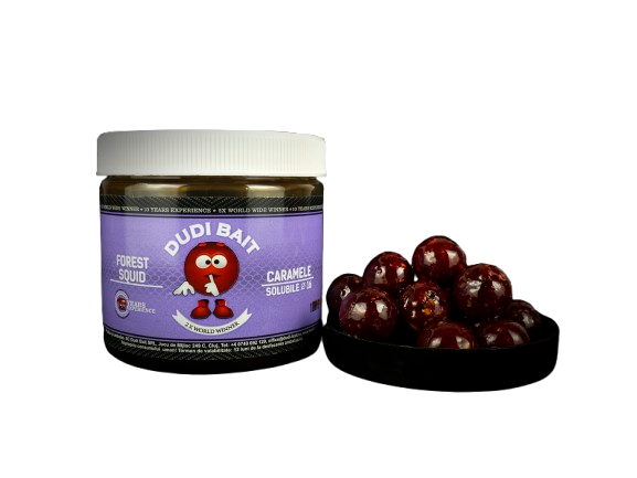 Hook Baits Solubles Dudi Bait Glugged Forest Squid 16 mm - Tienda Carpfishing