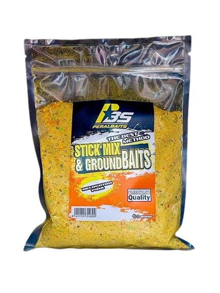 Stick Mix Peralbaits Melocotón Piña 800 g - Tienda Carpfishing