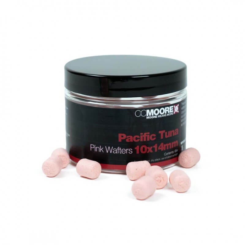 Wafters Dumbells Ccmoore Pacific Tuna Rosa 10-14 mm - Tienda Carpfishing