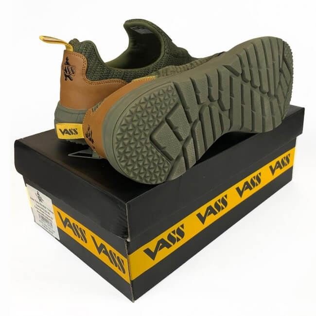 Zapatillas Vass Easy-Strech Verdes - Tienda Carpfishing