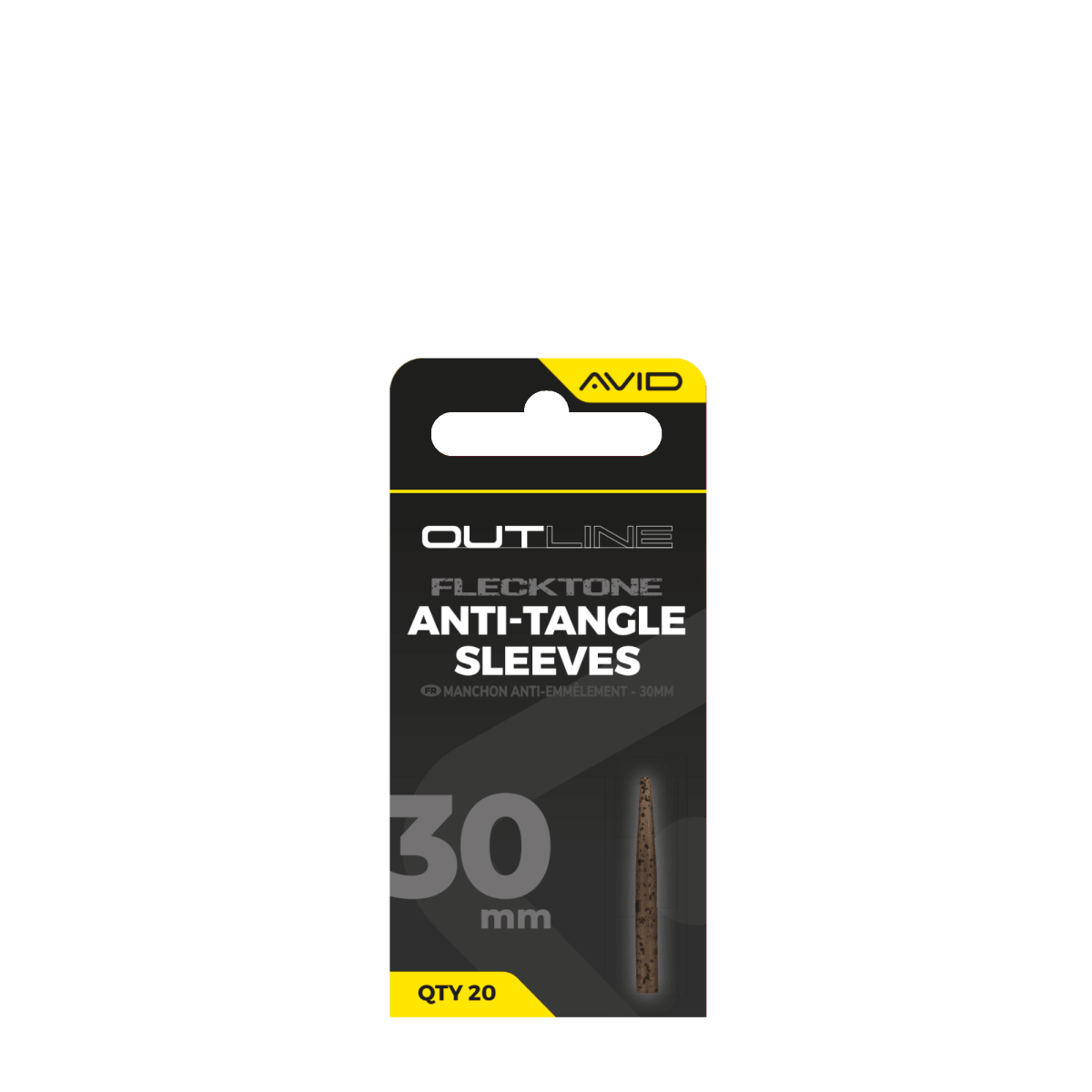Anti tangle Sleeve Avid Carp Outline FleckTone 30 mm - Tienda Carpfishing