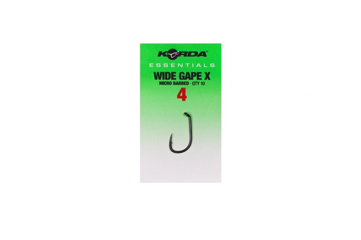 Anzuelos Korda Essentials Wide Gape X - Tienda Carpfishing