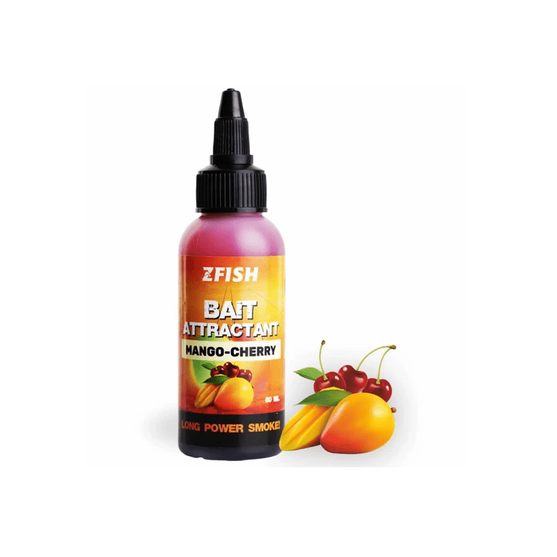 Atrayente Líquido Zfish Mango - Cherry 60ml - Tienda Carpfishing