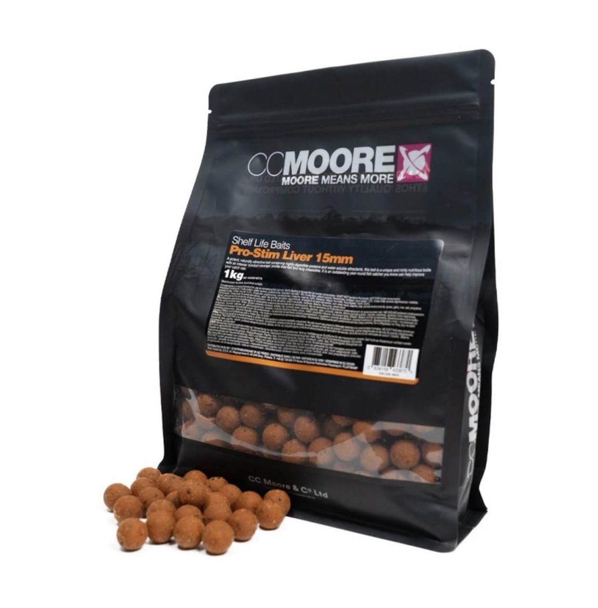 Boilies Ccmoore Pro - Stim Liver 15 mm - Tienda Carpfishing