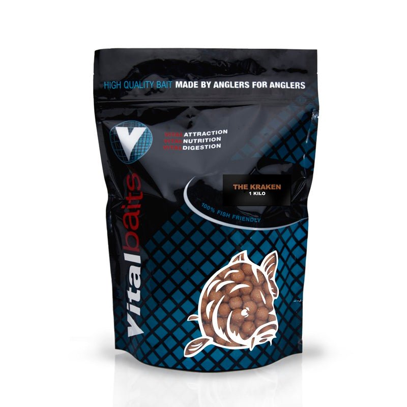 Boilies Vitalbaits The Kraken 18 mm - Tienda Carpfishing