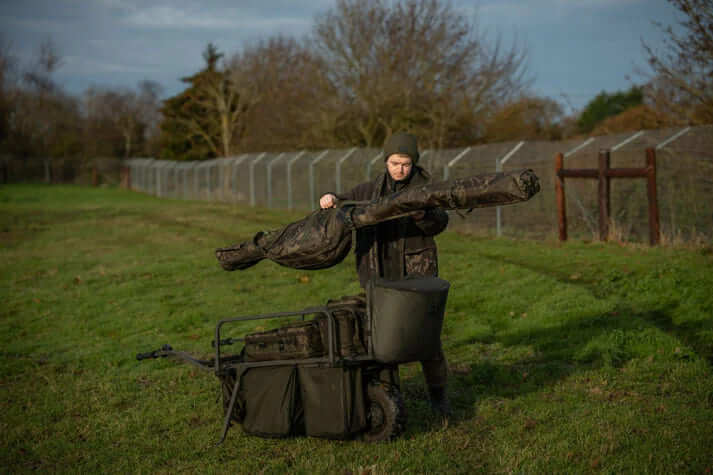 Cañero 2 cañas 12 pies Nash Subterfuge Soft Protect - Tienda Carpfishing