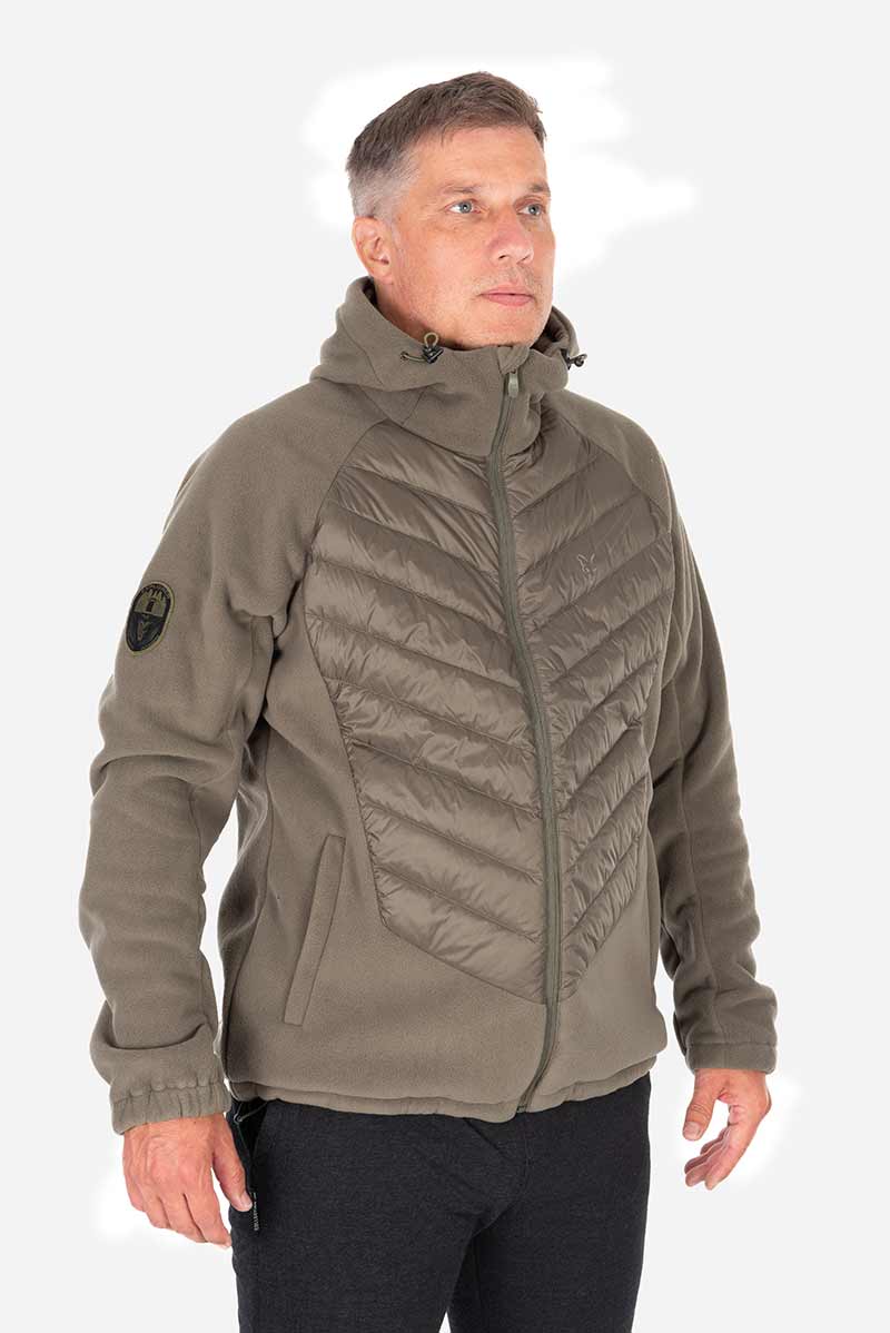 Chaqueta Fox Explorer Fleece con capucha - Tienda Carpfishing