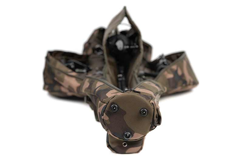 Funda triple para cañas Fox Camolite Tri Sleeves