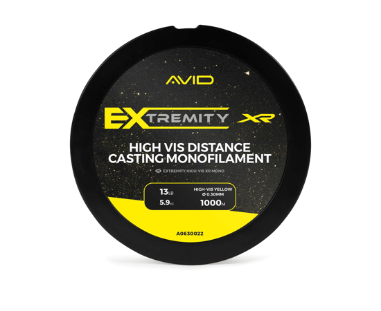 Hilo Avid Carp Extremity Hi - Vis Mono 1000 m - Tienda Carpfishing