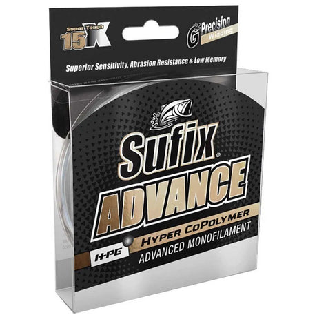 Hilo Sufix Advance Claro 3200 m - Tienda Carpfishing