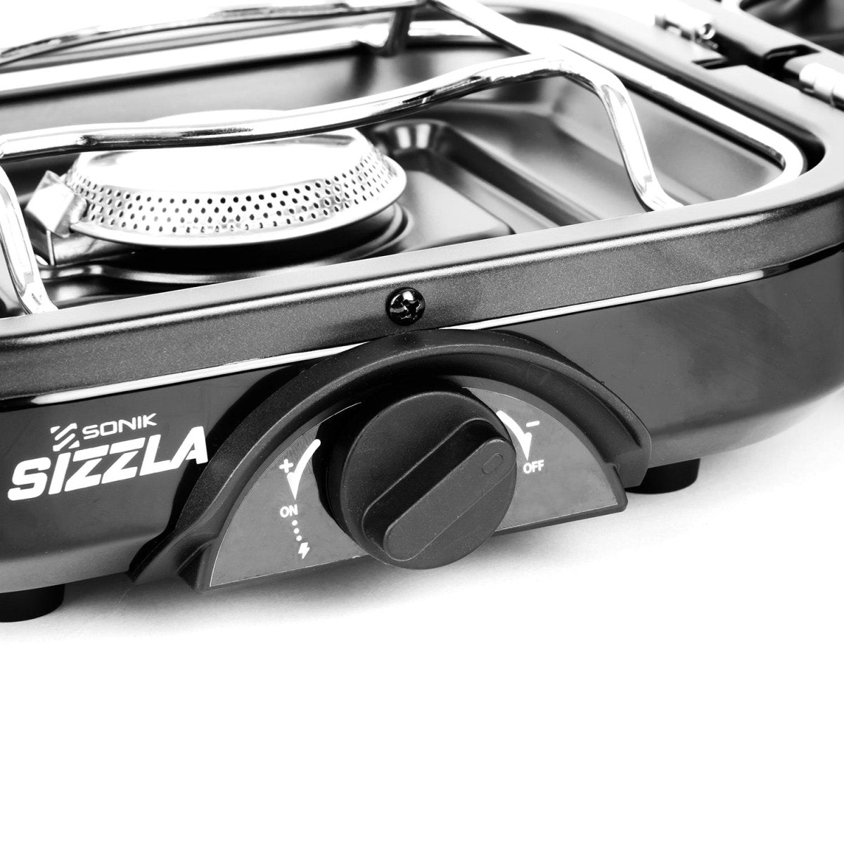 Hornillo Sonik Sizzla 2Burna - Tienda Carpfishing