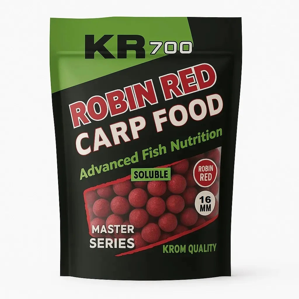 Boilies Solubles Krom QualityKR700 Robin Red 16 mm 800G