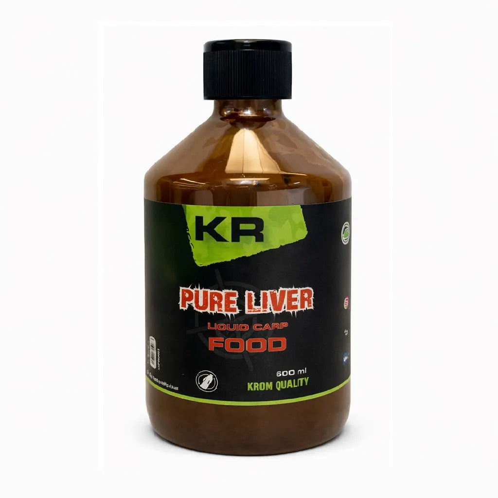 Líquido Krom Quality Pure Liver Carp Food 600 ml