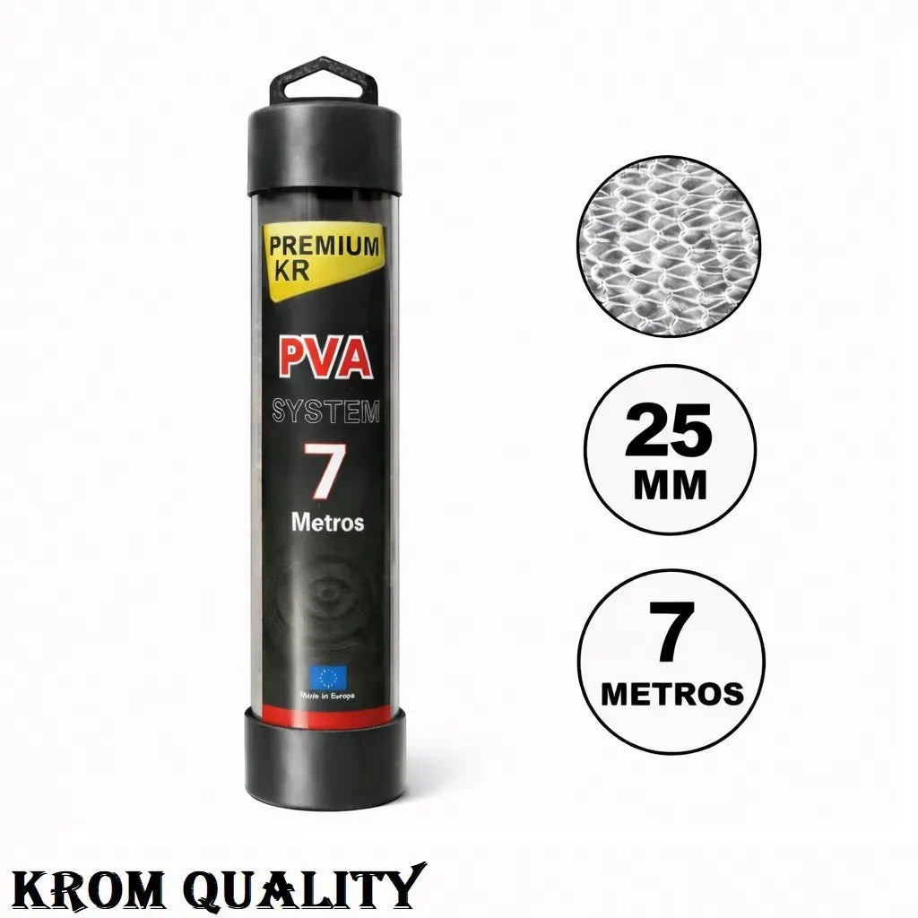 Malla PVA Krom Quality System 25MM 7M