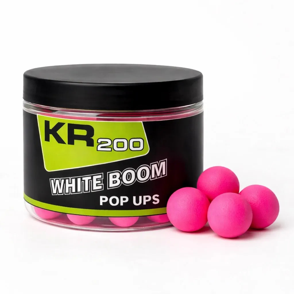 Pop Ups Krom Quality KR200 White Boom Pink 15 mm
