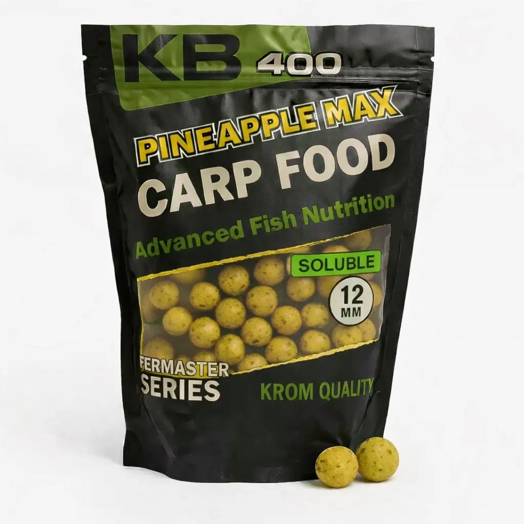 Boilies Solubles Krom Quality KR400 Pineapple Max 12 mm 800G