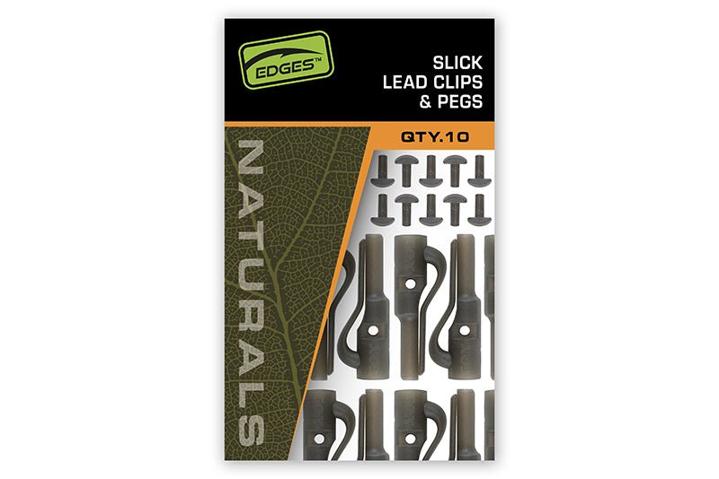 Lead Clip con tope Fox Edges Naturals Slik - Tienda Carpfishing
