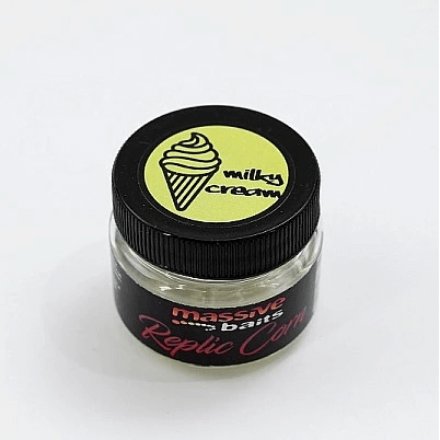 Maiz flotante Massive Baits Milky Cream blanco - Tienda Carpfishing