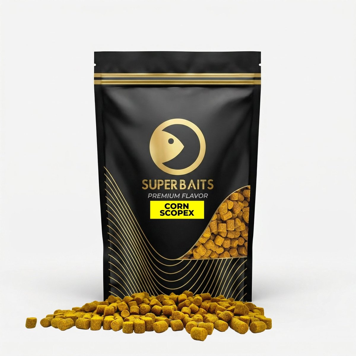 Pellets Superbaits Corn Scopex 8 mm - Tienda Carpfishing