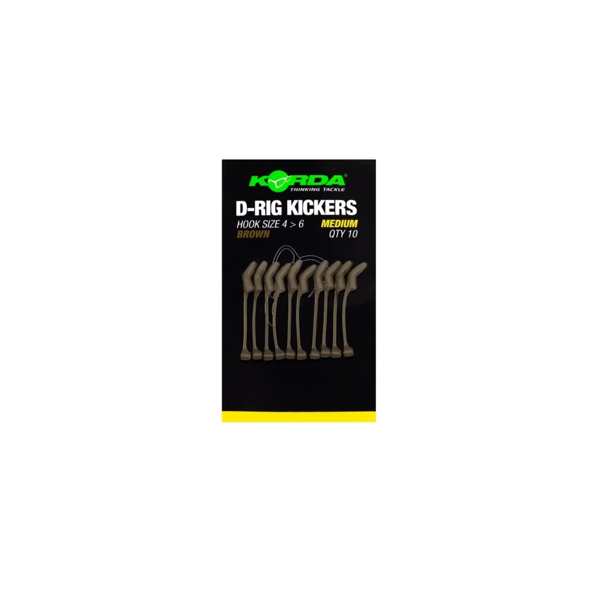 Spinner D-Rig Kickers Korda Verde Marron - Tienda Carpfishing
