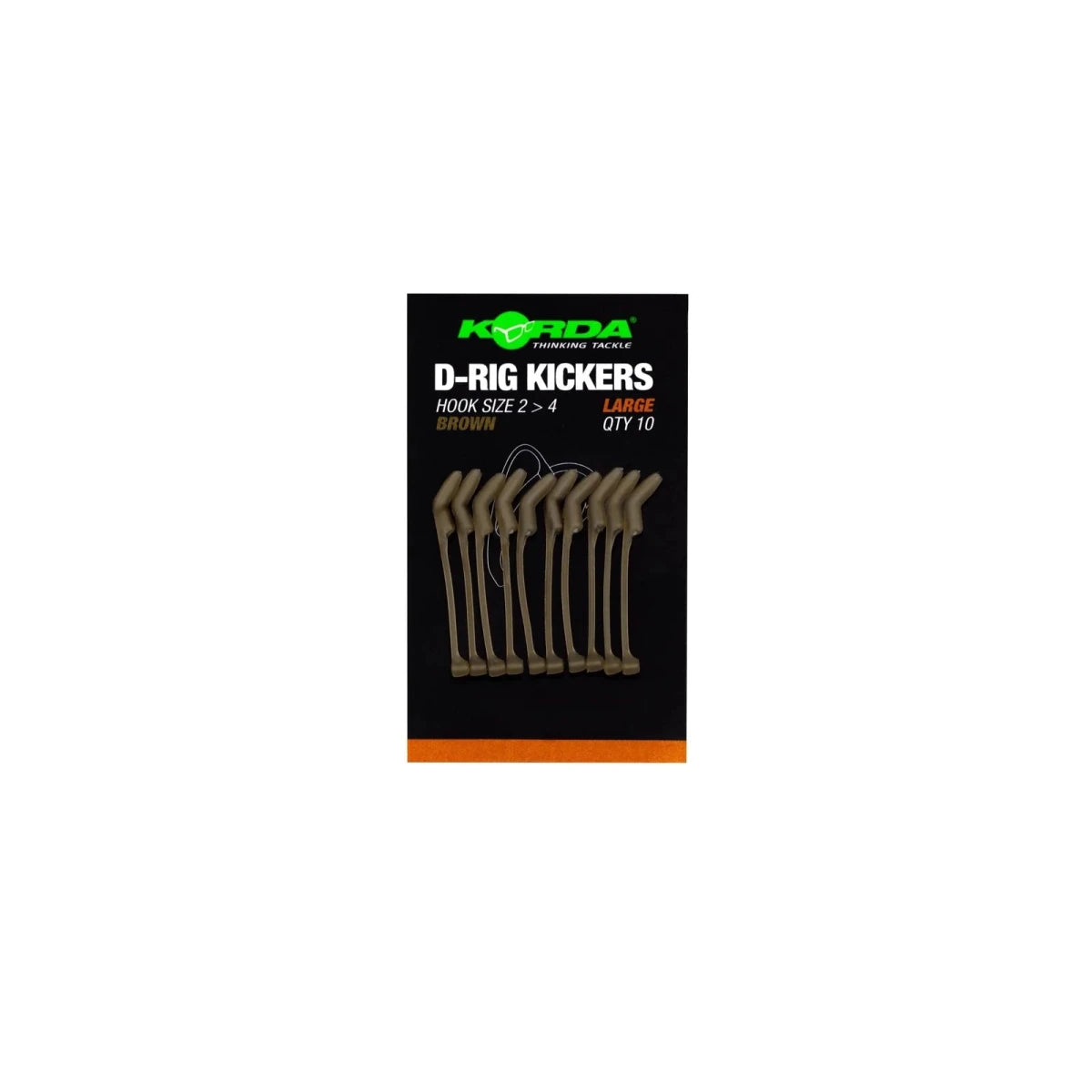 Spinner D-Rig Kickers Korda Verde Marron - Tienda Carpfishing