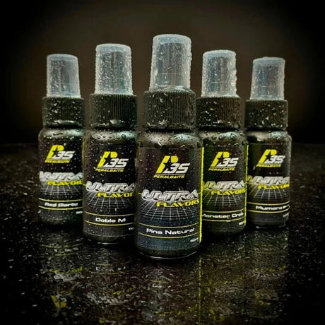 Spray Peralbaits Ultra Flavor Banana Piña - Tienda Carpfishing