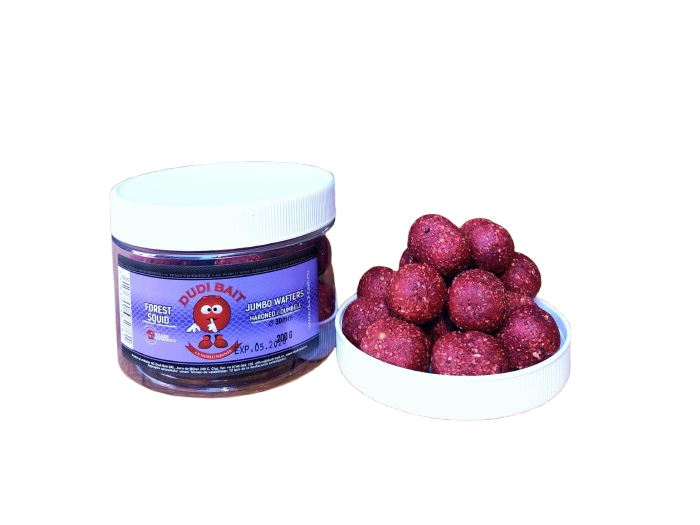 Wafters Dumbells Dudi Bait Jumbo Forest Squid 24 mm - Tienda Carpfishing