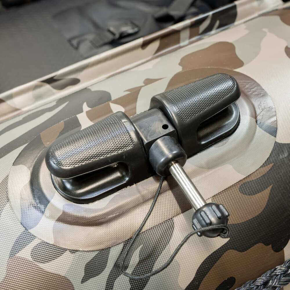 Barca Raptor 270 X Wide Dark Camo con suelo de aluminio 7