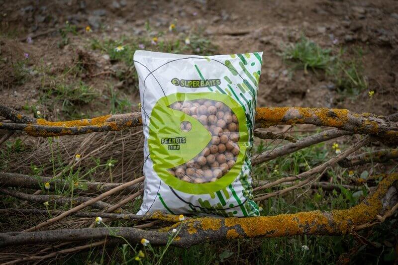 Boilies Superbaits Peanuts 5 kg 20 mm 1