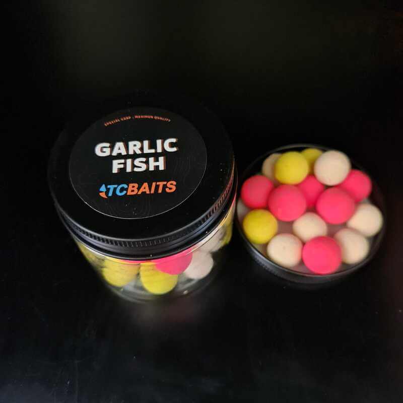 Pop Ups TC Baits Garlic Fish 14 15 mm