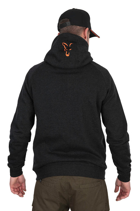 Sudadera Fox Collection LW Negra y Naranja 5