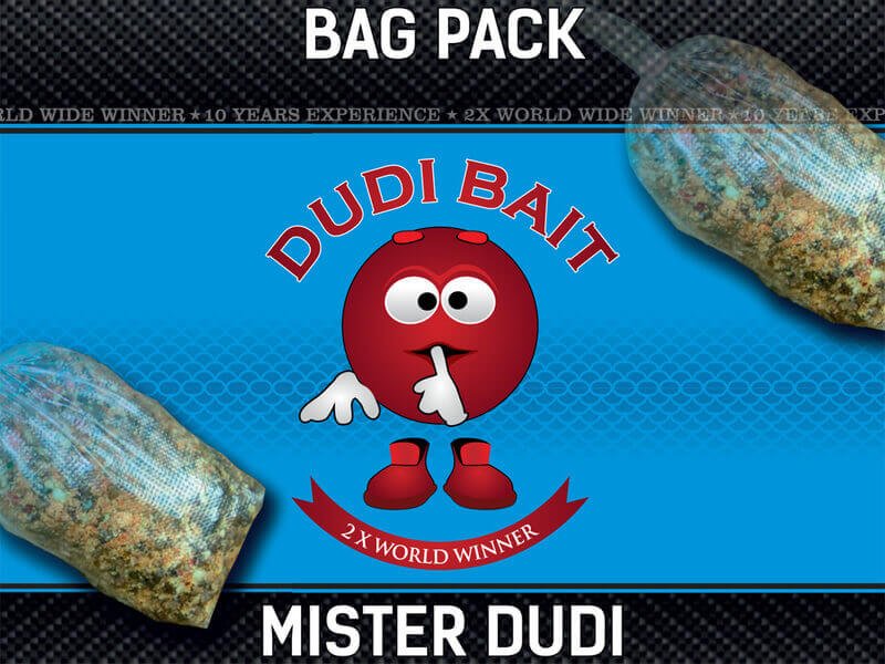 Bag Pack Mix Dudi Bait Mister Dudi 2,5 kg - Tienda Carpfishing