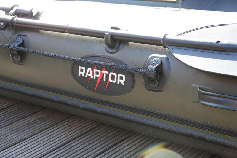 Barca Raptor 230 X - Wide Verde con suelo de aluminio - Tienda Carpfishing