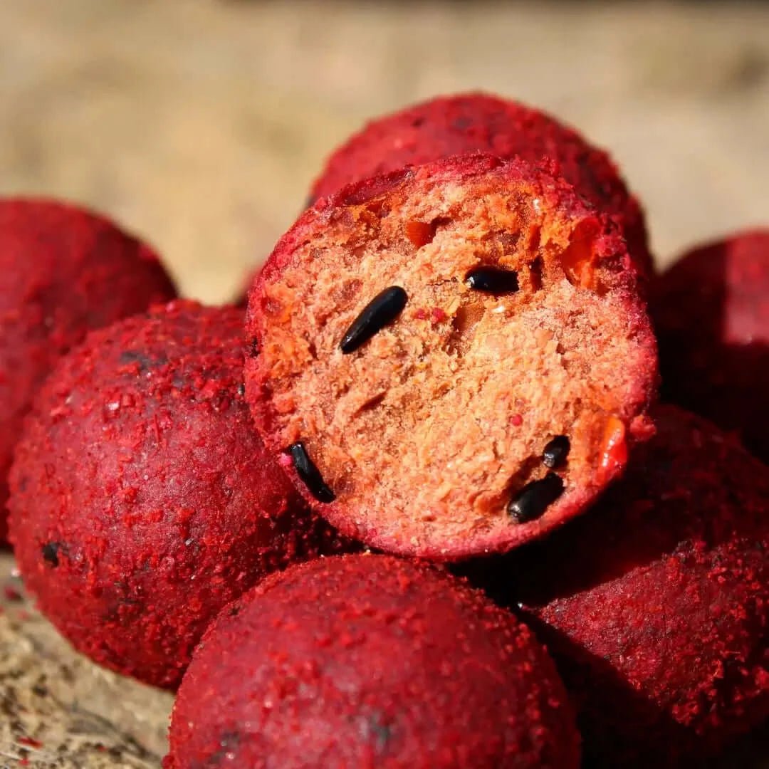 Boilies Pro Elite Baits Gold Robin Red 32 mm - Tienda Carpfishing