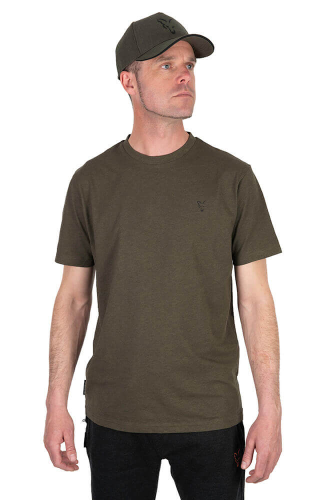 Camiseta Fox Collection T Verde y Negra - Tienda Carpfishing