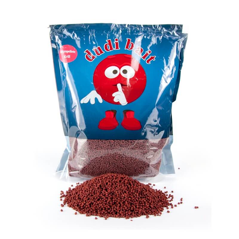 Micro Pellets Dudi Bait Krill 3 mm - Tienda Carpfishing