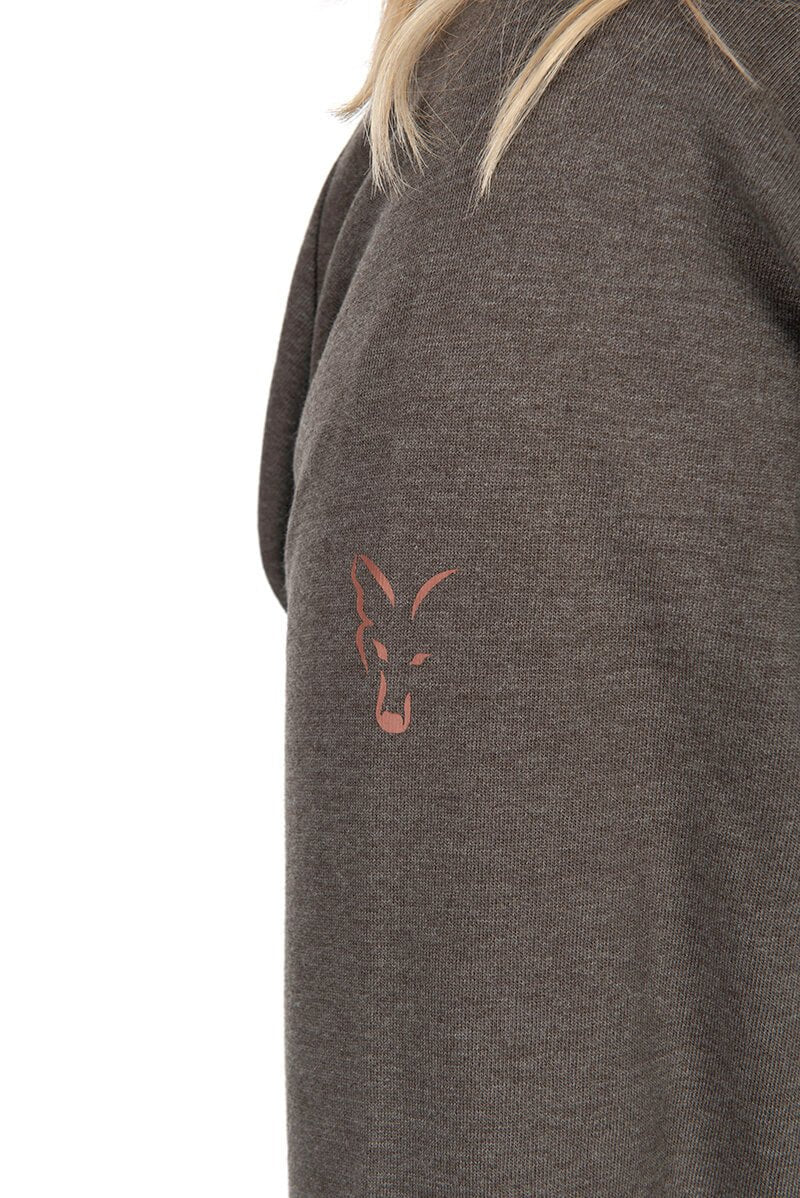 Sudadera Mujer Fox WC Zipped Verde - Tienda Carpfishing