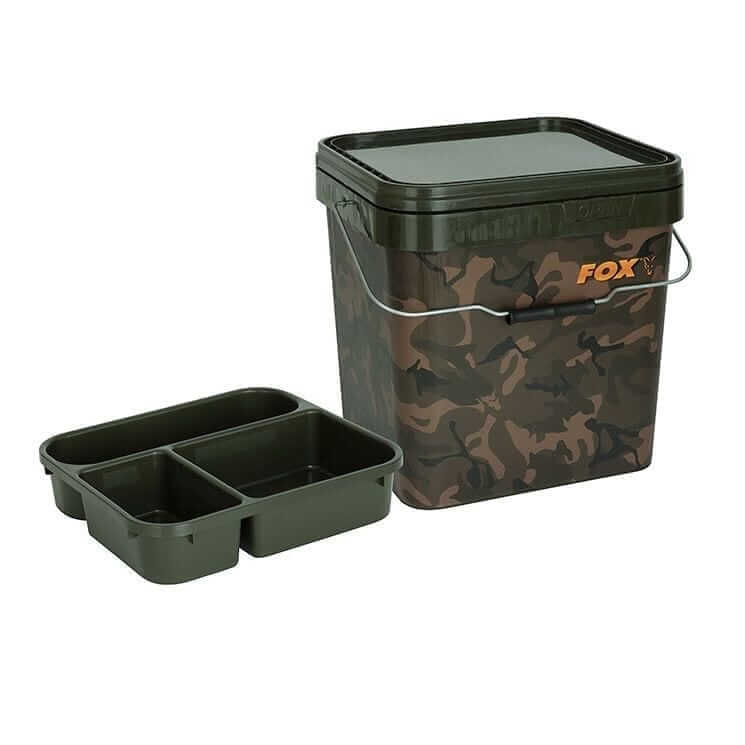 Tapadera organizadora para cubo 17 litros Fox - Tienda Carpfishing