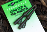 Material de montaje Korda Essentials Lead Clips & Tail Rubbers
