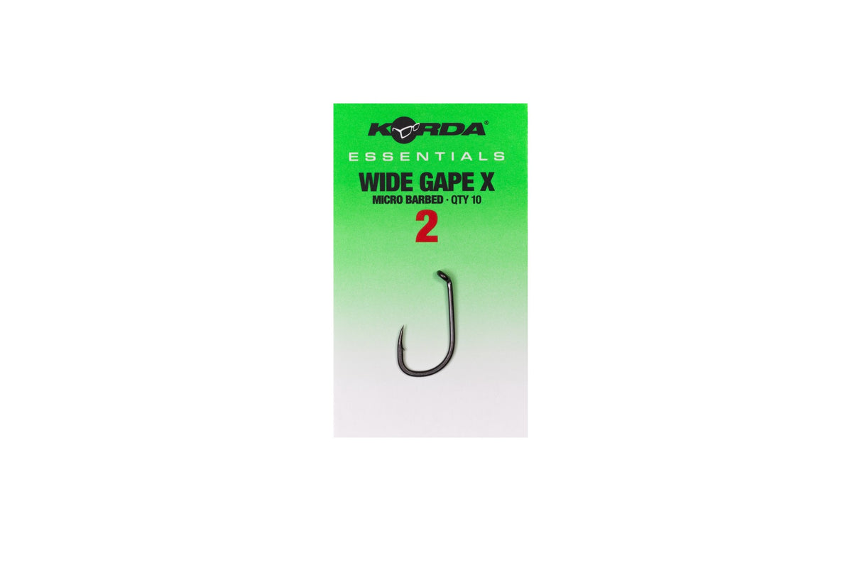 Anzuelos Korda Essentials Wide Gape X Barbed