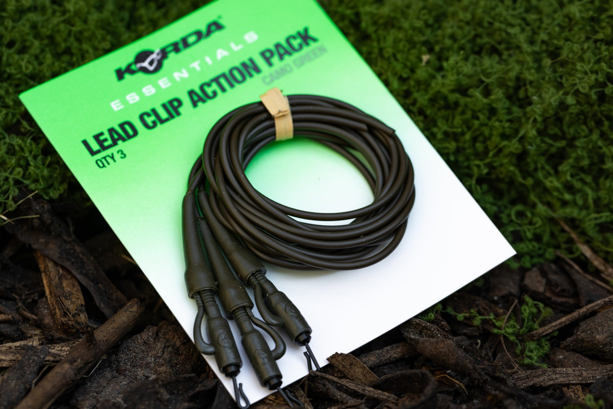 Material de montaje Korda Essentials Lead Clip Action Pack