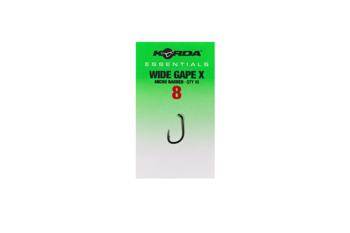 Anzuelos Korda Essentials Wide Gape X Barbed