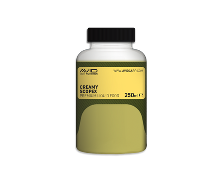 Aditivo Líquido Avid Carp Creamy Scopex 250 ml - Tienda Carpfishing