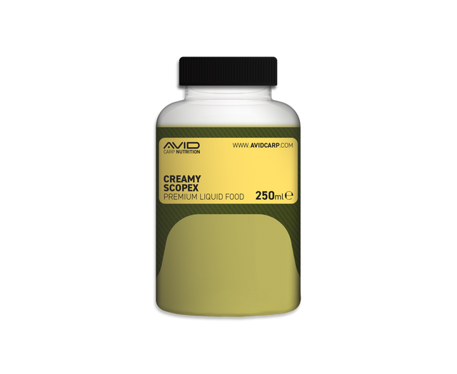 Aditivo Líquido Avid Carp Creamy Scopex 250 ml - Tienda Carpfishing