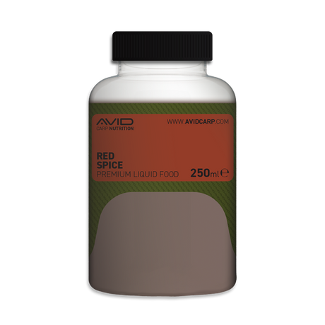 Aditivo Líquido Avid Carp Premium Red Spice - Tienda Carpfishing